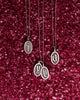 'Love Letter' Initial Pendant in Silver