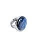 Full Moon Ring in Labradorite