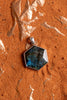 Stellar Pendant & Chain - Labradorite