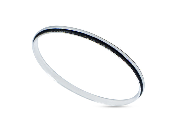 Nondualism - Silver Bangle